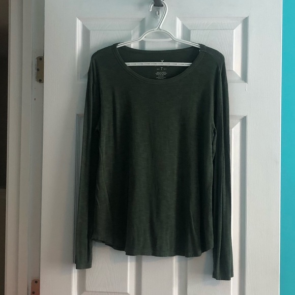 American Eagle Outfitters Long Sleeve Top - Picture 1 of 4